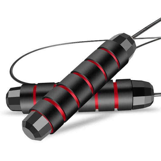 Rapid Speed Jump Rope: Steel Wire Skipping Rope for Exercise - Adjustable Fitness Workout Training Home Sport Equipment