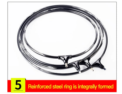 Carbon Fiber Anti-Hook Fishing Net Head – Ultra-Light Titanium Alloy Deepening Net Tool Accessory