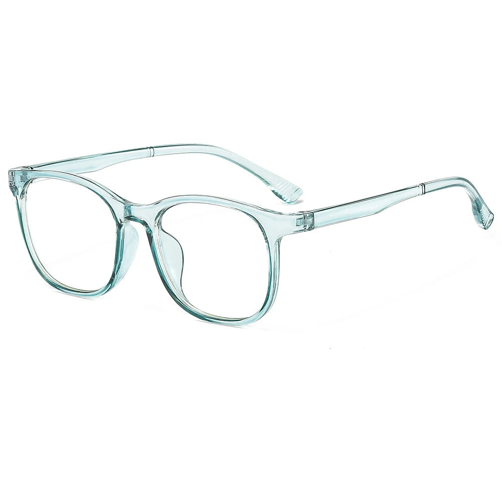 Transparent Blue Light Blocking Glasses – Square & Round Computer Eyewear for Men & Women