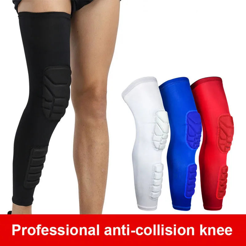Basketball & Sports Knee Pads – Breathable Compression Calf Sleeves for Hiking, Cycling & Leg Protection