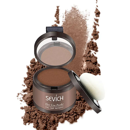 Sevich Hairline Powder 4g – Natural Hairline Shadow Concealer for Hair Loss, Unisex Makeup