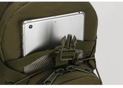 15L Molle Tactical Backpack - Outdoor Sports Bicycle Bag for Cycling, Climbing, Hiking, Camping, Fishing, Hydration