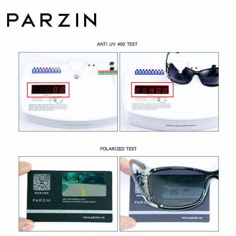PARZIN Luxury Women’s Sunglasses – Designer Vintage Polarized Driving Shades with Hollow Lace