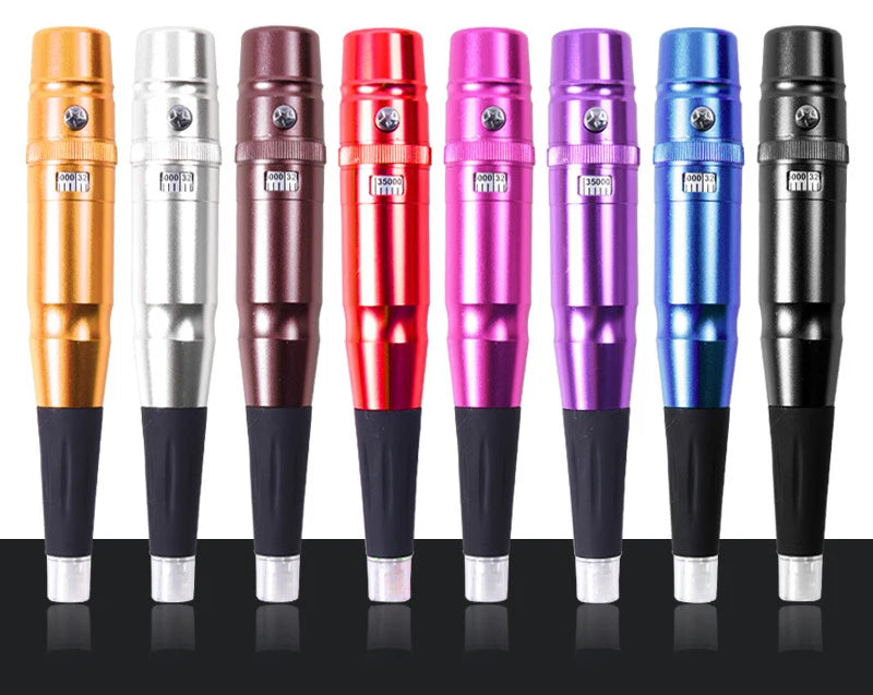 Permanent Makeup Rotary Tattoo Pen – Eyebrow & Lip Machine, Microblading & Piercing Gun PMU Kit