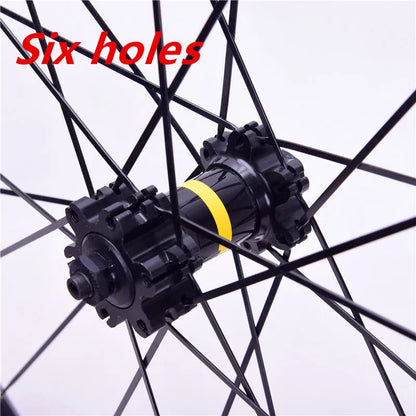 700C High-Quality Bike Wheelset – 40/50mm V-Brake & Disc, Aluminum Road & Fixed Gear Bicycle Wheels