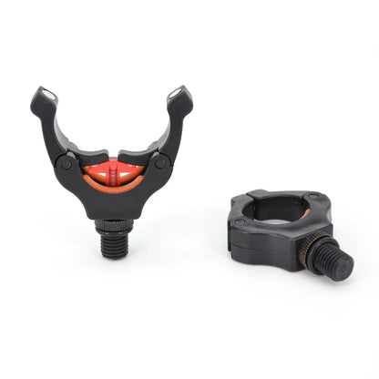 Hirisi 4pcs Carp Fishing Rod Rest Head Gripper with Magic Magnet Clips - Rod Pod Holder for Secure Fishing Rod Storage