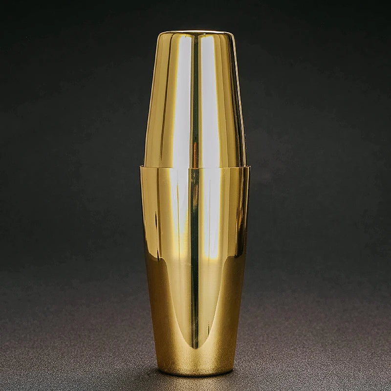 800ml Boston Cocktail Shaker Set – Stainless Steel Martini Bar Mixing Tin for Flair Cocktails