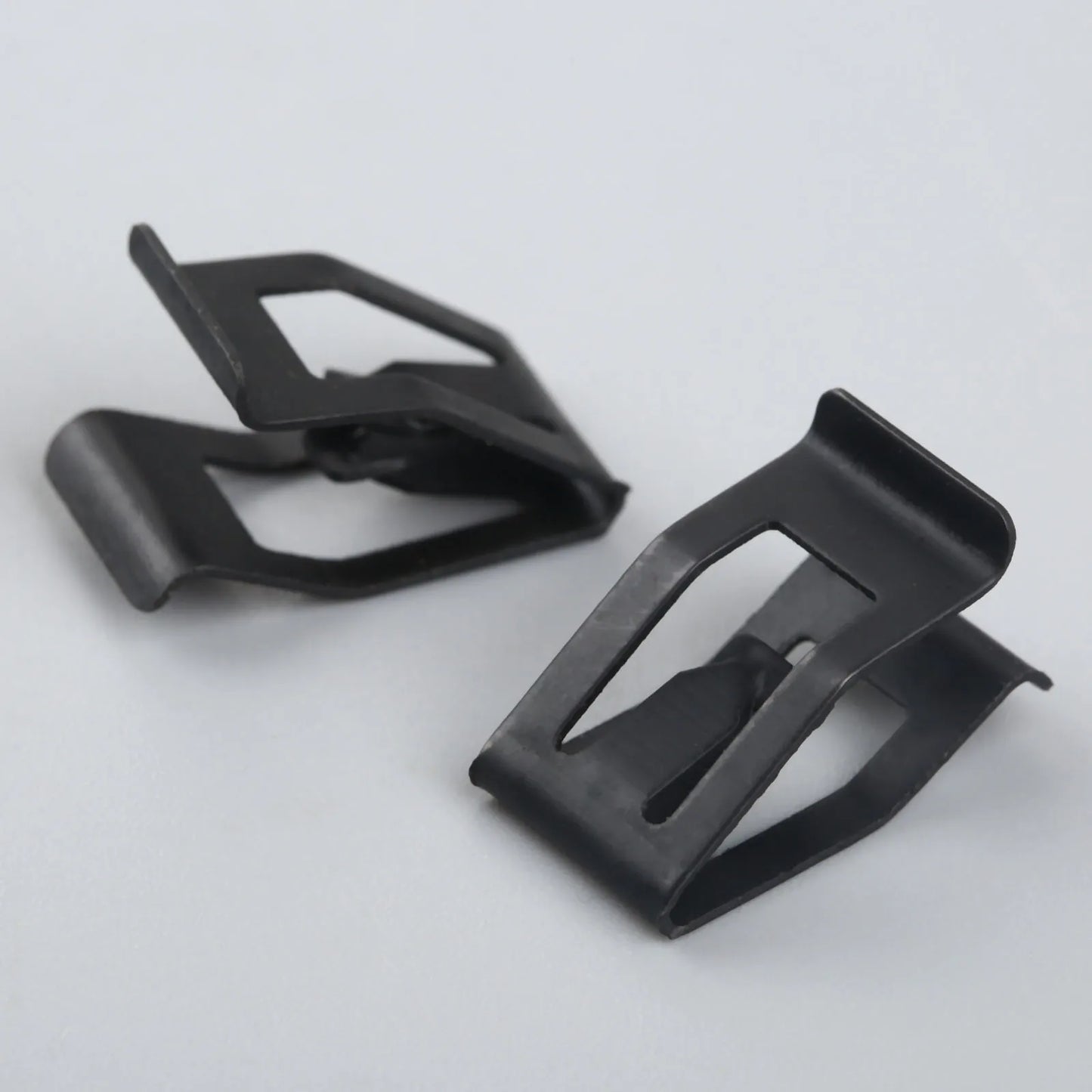 10Pcs Car Dashboard Trim Metal Retainer Clips – Black Fasteners for Ford, Mazda, Audi, Toyota Console Door Fitment