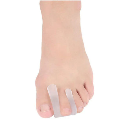 1 Pair Silicone Thumb Orthotics — Hallux Valgus Bunion Corrector & Toe Separator for Foot Care