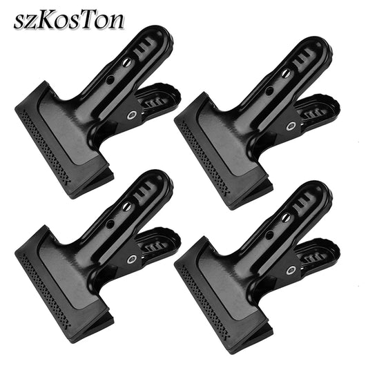 1-12PCS Metal Background Support Clips – Backdrop Clamps for Photo Studio & Photography Stand Accessories