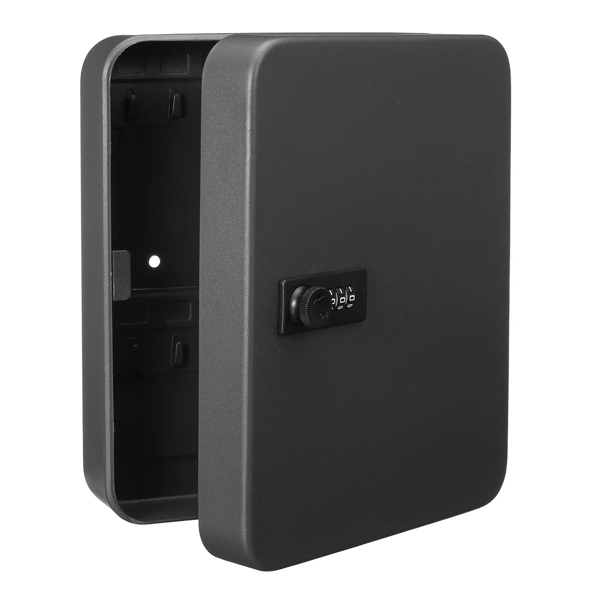 Security Car Combination Lock – Wall-Mounted Metal Storage Cabinet & Key Safe Box, Lockable Password Organizer for Home & Office