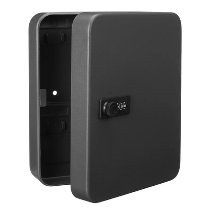 Security Car Combination Lock – Wall-Mounted Metal Storage Cabinet & Key Safe Box, Lockable Password Organizer for Home & Office