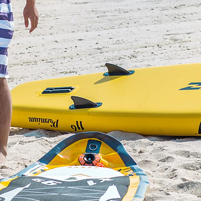 Surf Water Wave Fin SUP Accessory – Stabilizer for ZRAY Paddle Board, Surfboard Slide-In Central & Side Fin