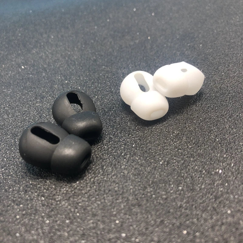 Silicone Ear Pads for AirPods 1/2 - Wireless Bluetooth Earphone Covers & Caps - Earphone Case Eartips 2pcs/Pair