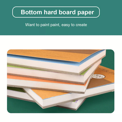 100% Cotton Watercolor Paper Sealing Pad: 32K/16K, 20 Sheets, 300gsm - Painting Book for Artist Painting Supplies