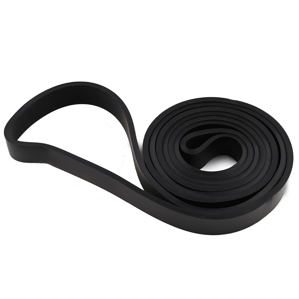 Natural Rubber Resistance Band — 41"/208cm Fitness, Bodybuilding & Yoga Pull-Up Belt