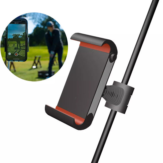 Golf Swing Recorder Holder - Cell Phone Clip Training Aid for Practice, New Golf Sport Accessories