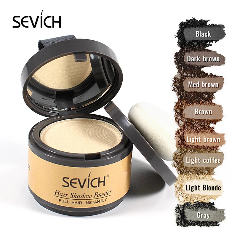 Sevich Hairline Powder 4g – Natural Hairline Shadow Concealer for Hair Loss, Unisex Makeup