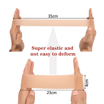 Non-Slip Silicone Wig Grip Headband: Transparent Black Brown Wig Band for Secure Hold - Anti-Slip Wig Accessories, Ideal for Daily Use