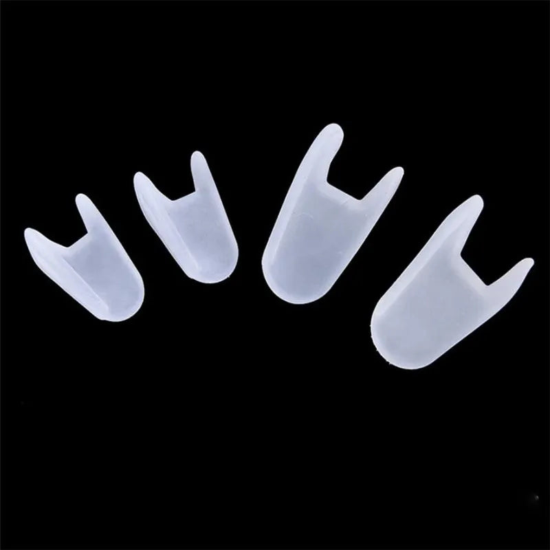 1 Pair Silicone Thumb Orthotics — Hallux Valgus Bunion Corrector & Toe Separator for Foot Care