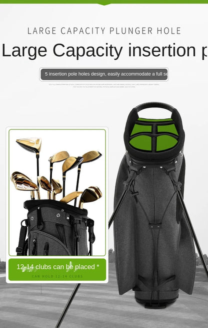 PGM Men's Ultra Lightweight Stable Golf Holder Bag QB092