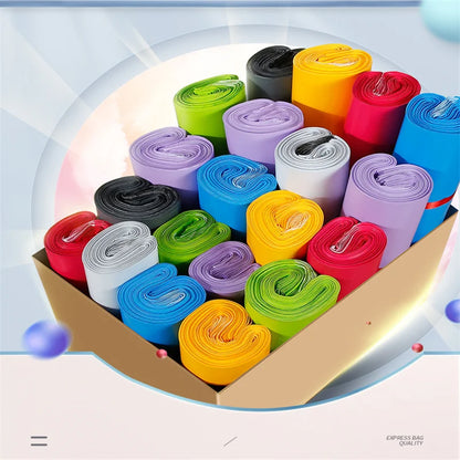 50PCS Purple Courier Mailer Bags - Self-Adhesive Poly Packaging for Mailing, Express Shipping, and Postal Pouches