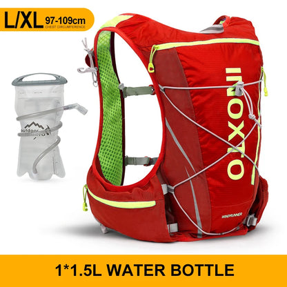 8L Running & Cycling Hydration Vest Backpack — Hiking & Marathon Water Pack with 1.5L Bladder and 500ml Bottle