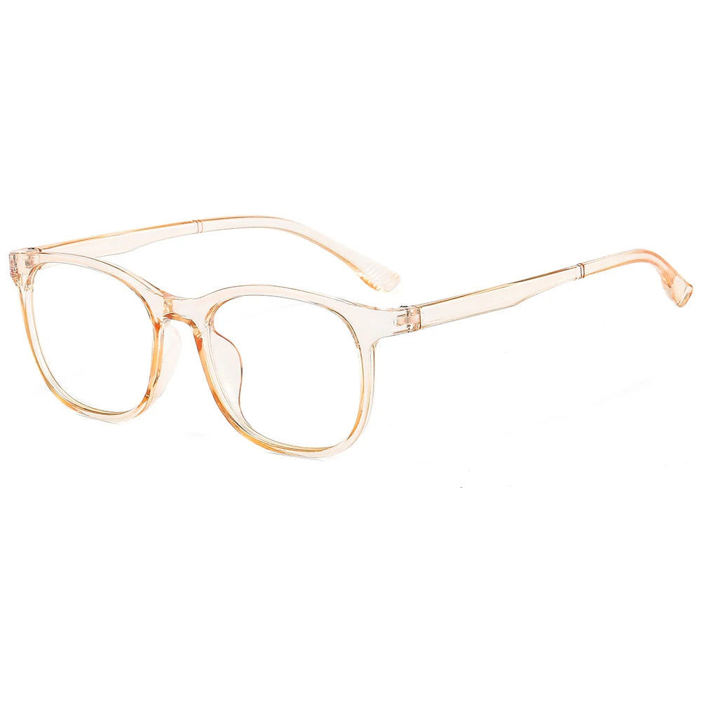 Transparent Blue Light Blocking Glasses – Square & Round Computer Eyewear for Men & Women