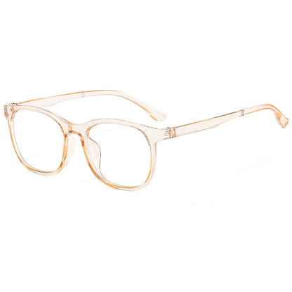 Transparent Blue Light Blocking Glasses – Square & Round Computer Eyewear for Men & Women