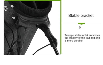 PGM Men's Ultra Lightweight Stable Golf Holder Bag QB092