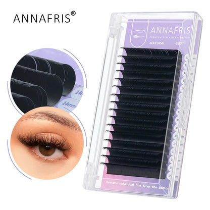 ANNAFRIS 50pcs Disposable Eyelash & Eyebrow Brushes — Soft Crystal Lash Extension Mascara Wands Makeup Tools