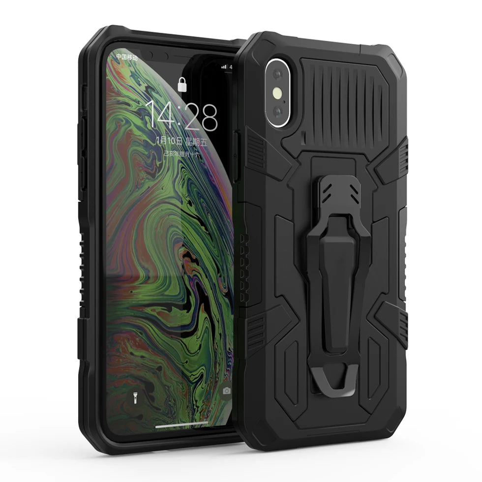 Shockproof Armor Magnetic Case – Compatible with Samsung Galaxy A10/A20/A30/A50/A70/A41/A51/A71/S20/J4/J6/J7/A11/A10S/A21S
