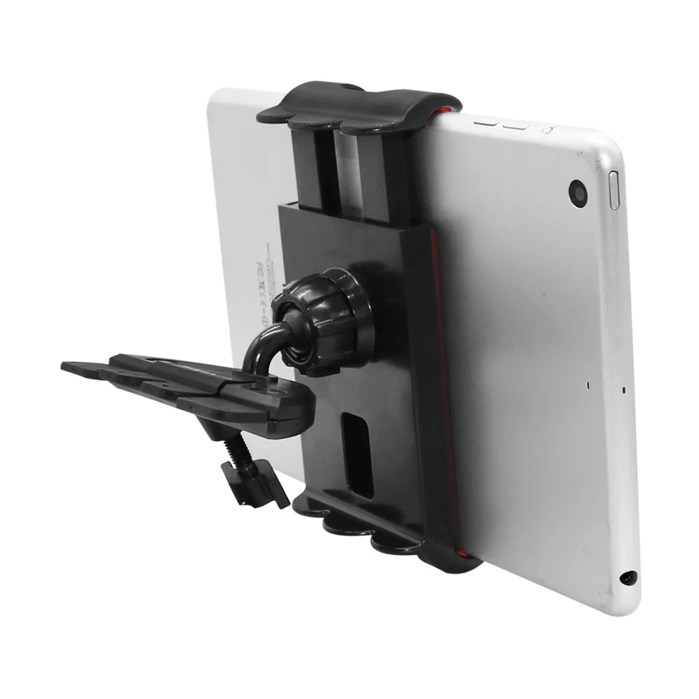 Adjustable Car Tablet Holder Stand | Universal CD Mount for 7-11 Inch Tablets | Compatible with iPad, Samsung Galaxy Tab, and More!
