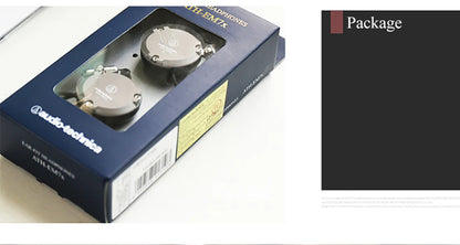 Audio-Technica ATH-EM7X Wired Sport Ear Hook Earphones with Heavy Bass for Android & iPhone