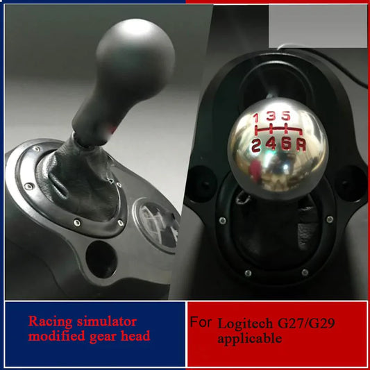 Logitech G29 G27 Gear Shifter Head — Aluminum Alloy Replacement, Personalized Racing Accessories