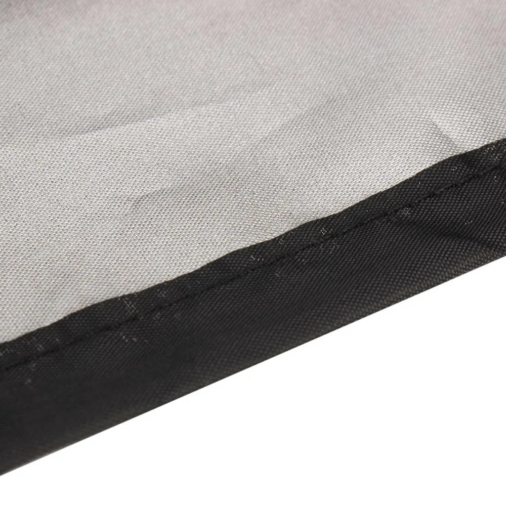 Stackable Chair Dust Cover — Waterproof Black Storage Bag for Garden & Terrace Furniture Protection