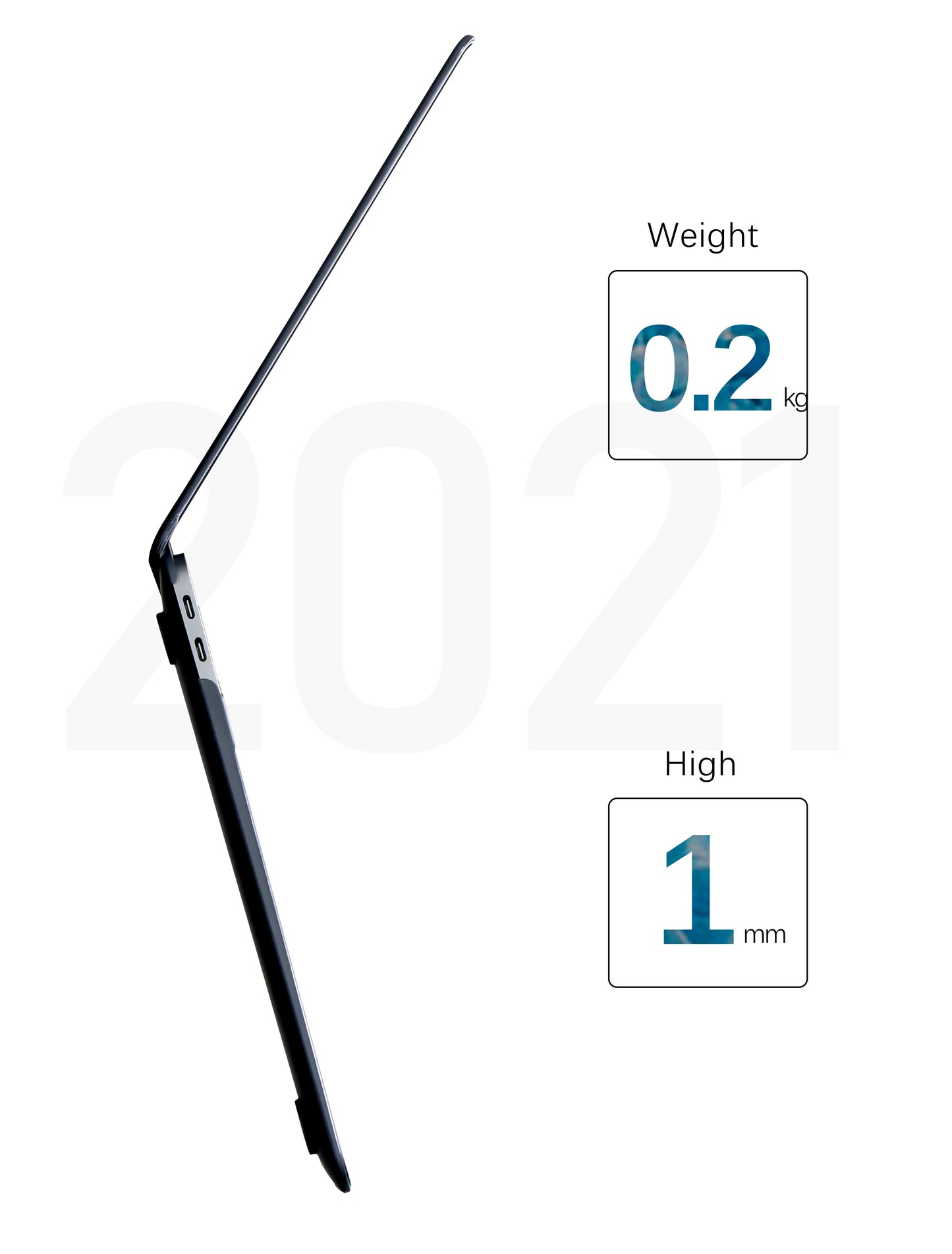 MacBook Air 13 Case - Compatible with MacBook Air M1, M2 (2023), Air 15, Pro 14 M3 (2023), and Pro 16 Cover - Laptop Accessories