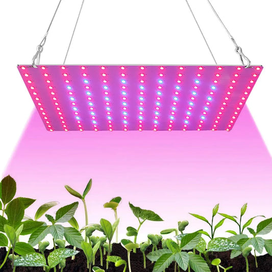 1000W/2000W LED Full Spectrum Plant Grow Light: Hydroponic Growing Lamp for Indoor Plants - Ultrathin Panel Design for Phyto Veg and Flower Growth