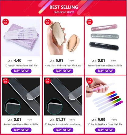 7PCS Ceramic Nail Drill Bit Set – Manicure Tools for Gel Polish, Cuticle Care with Holder