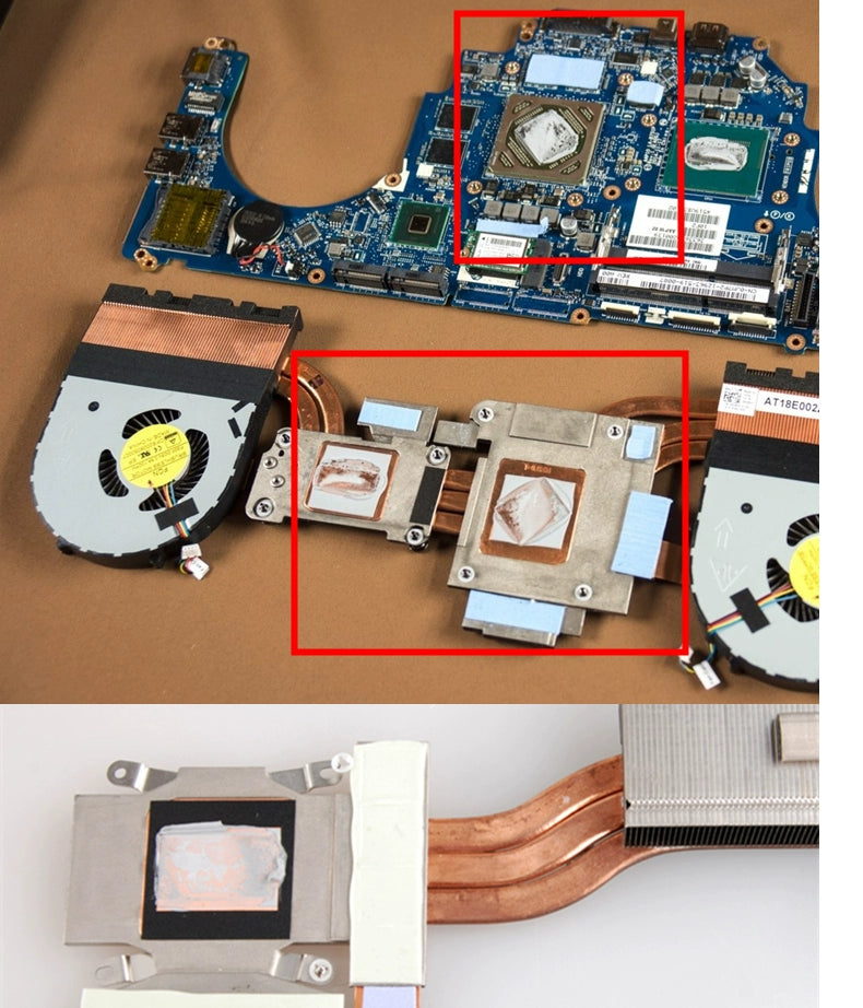 M.2 2280 SSD Silicone Thermal Pad & Grease – Heat-Conductive Cooling Sheet for CPU, GPU, Graphics Card & Phone Screens