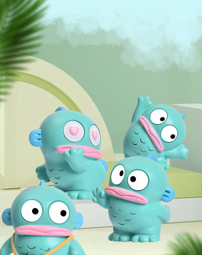 8PCS Mermaid Hangyodon Blind Box – Big Mouth Fish Anime Figures for Desktop Decoration & Student Surprise Gift