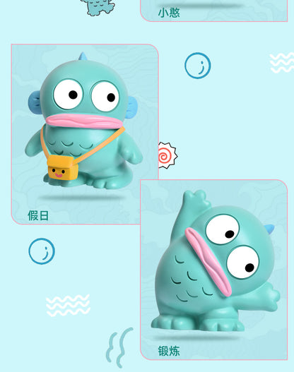 8PCS Mermaid Hangyodon Blind Box – Big Mouth Fish Anime Figures for Desktop Decoration & Student Surprise Gift