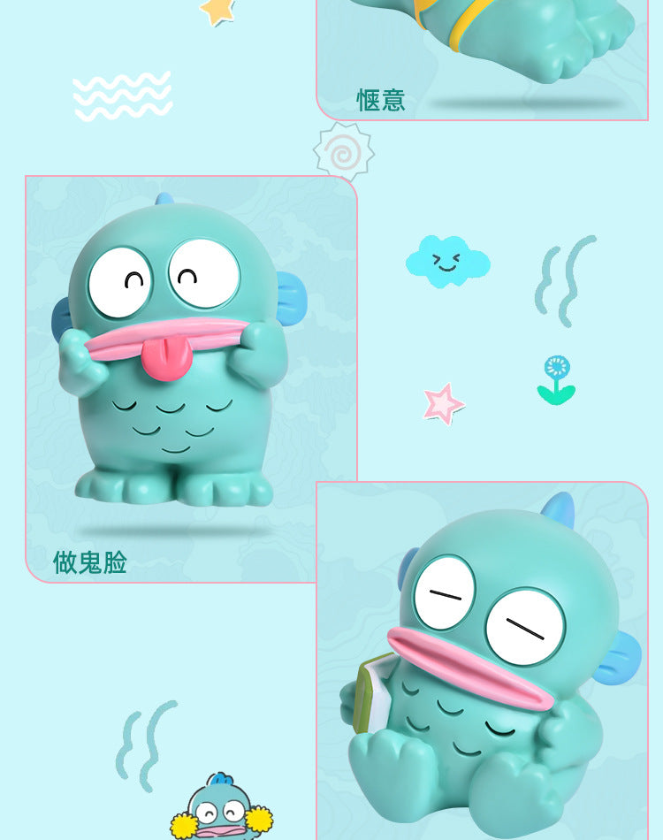 8PCS Mermaid Hangyodon Blind Box – Big Mouth Fish Anime Figures for Desktop Decoration & Student Surprise Gift