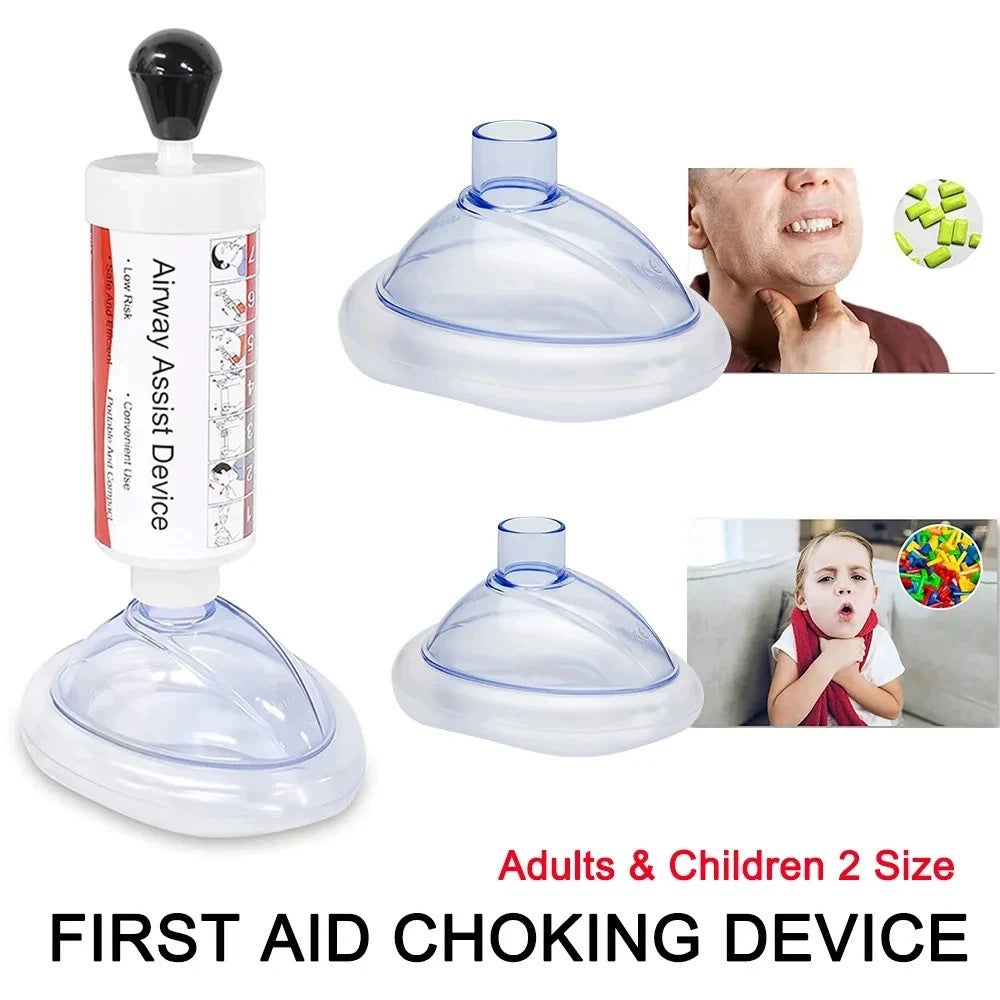 Anti-Choke First Aid Heimlich Device – Portable Anti-Suffocation Tool for Babies, Children & Elderly – Official Authentic Product