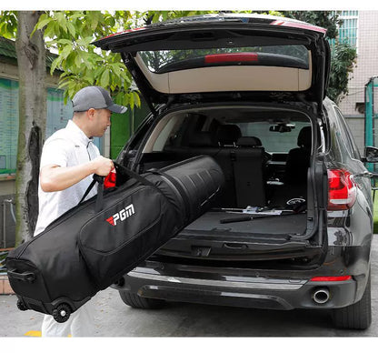 PGM Travel Golf Bag – Hard Shell Aircraft Consignment Roller Bag for Men & Women, Anti-Collision and Anti-Extrusion