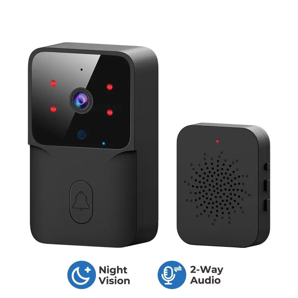 WiFi Video Doorbell — Wireless HD Camera, IR Alarm, Smart Home Intercom Security Doorbell