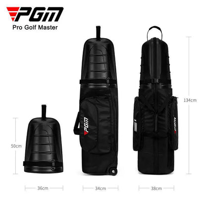 PGM Travel Golf Bag – Hard Shell Aircraft Consignment Roller Bag for Men & Women, Anti-Collision and Anti-Extrusion