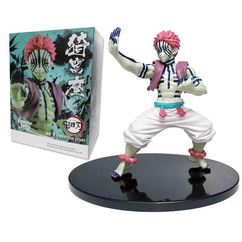 Demon Slayer Anime Figures – Kimetsu No Yaiba Tanjiro Nezuko Zenitsu Inosuke Action Doll Toys
