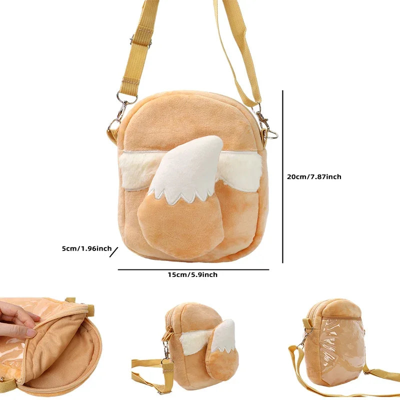 Pokemon Plush Backpack – Gengar, Mimikyu, Snorlax, Rowlet, Lucario & C ...