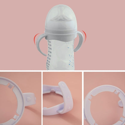 5Pcs/3Pcs/1Pc Baby Bottle Grip Handles – Hand Shank for Avent Natural Wide Mouth Feeding Bottles